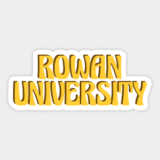 Rowan University Sticker